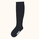 Classic Cotton Knee-High Compression Socks Black
